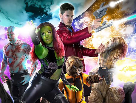 456px x 345px - Guardians of the Galaxy A XXX Porn Parody. Star Lord, Gamora And ... Groot!
